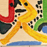 Tapis Mural Pablo Picasso pour Desso Tête D'homme édition limitée N°231/500 1964