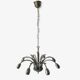 Ideal metal chandelier palm foliage
