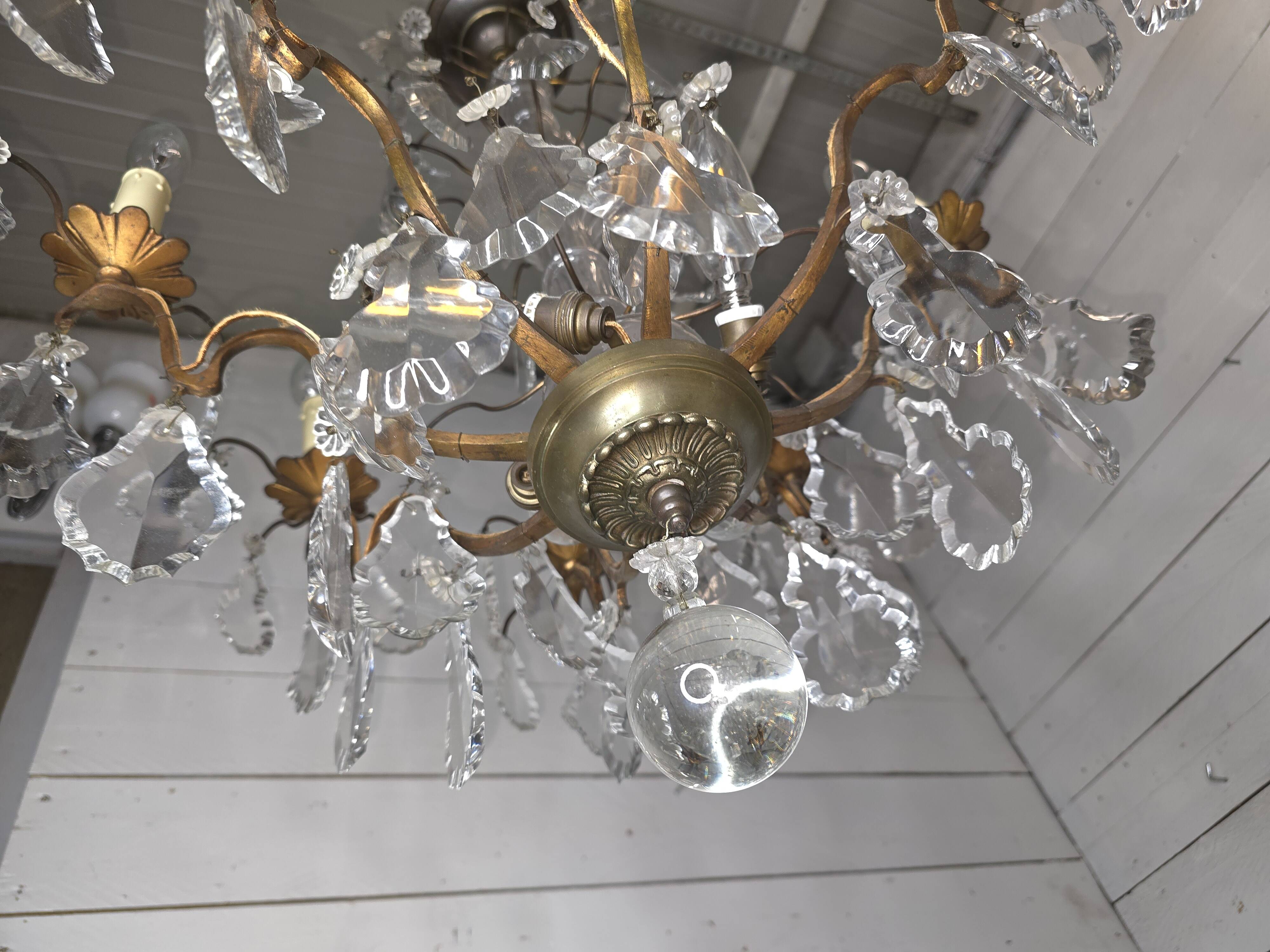 Louis XV style tassel chandelier