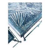 Postmodern Handmade Nesting Table Set by J. Berdou, France, 1980s, Set of 2