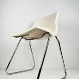 Set of 5 Stackable Clipper chairs by Svante Schöblom for Overman Sweden 1970