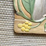 Exotic vintage mirror