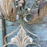 Paire d’appliques fer forgé 1940