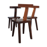 3 chairs T brutalist art of the 60s