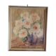 Aquarelle nature morte bouquet de fleurs