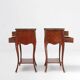 Exquisite pair of Louis XVI bedside tables, Belgium ca. 1950