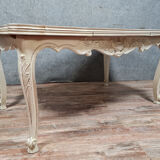 Louis XV Provençale extension table in lacquered wood twentieth century