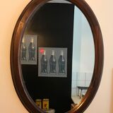 Mirror wood frame 30x65cm