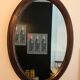 Miroir cadre bois 30x65cm