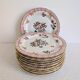 Set of 10 dessert plates Bernardaud Limoges – Compagnie des Indes
