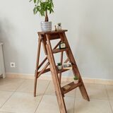 Wooden workshop stepladder 50s