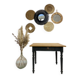 Small restored farm table