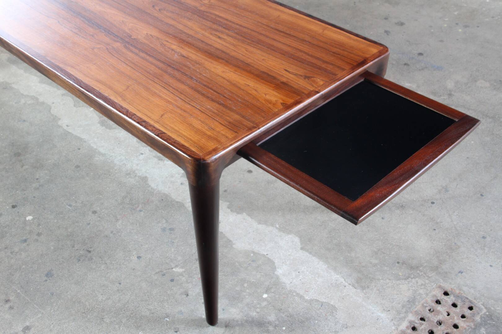 Vintage 1960s Rosewood Coffee Table, B.C. Møbler Vejle, Denmark