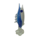 Soliflore vase in Murano fish glass