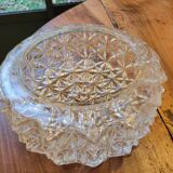 Diamond-pointed glass ceiling light