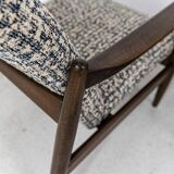 Vintage armchair GFM-64 by Edmund Homa, GFM, Poland, 1960s