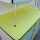 Yellow and blue vintage formica kitchen buffet