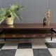 Table basse en palissandre Grete Jalk pour Glostrup Danemark 1960