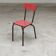 Chaise enfant formica rosé