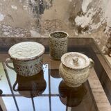 Set grès tasse tisane La hulotte Caylus