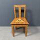 Set of 2 painted Swedish chairs