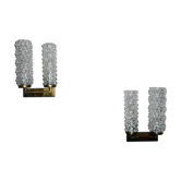Pair of Scandinavian wall lamps from the 70s