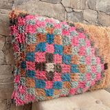 Vintage berber kilim cushion from morocco