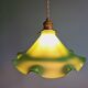 Vintage pendant light in opaline 1960s 1970s