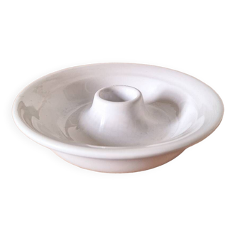 English earthenware candle holder