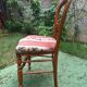 Antique chair Louis-Philippe in cherry wood