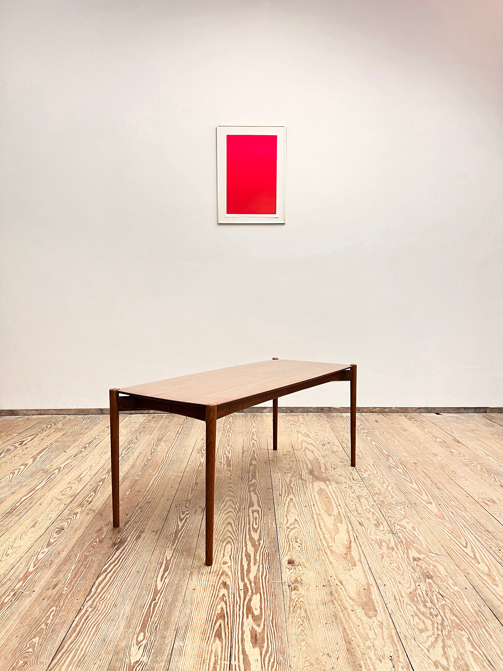 Mid Century Modern Teak Coffee Table by Hartmut Lohmeyer, Side table or Sofa table, 1950s