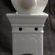 Complete Paris white porcelain teapot