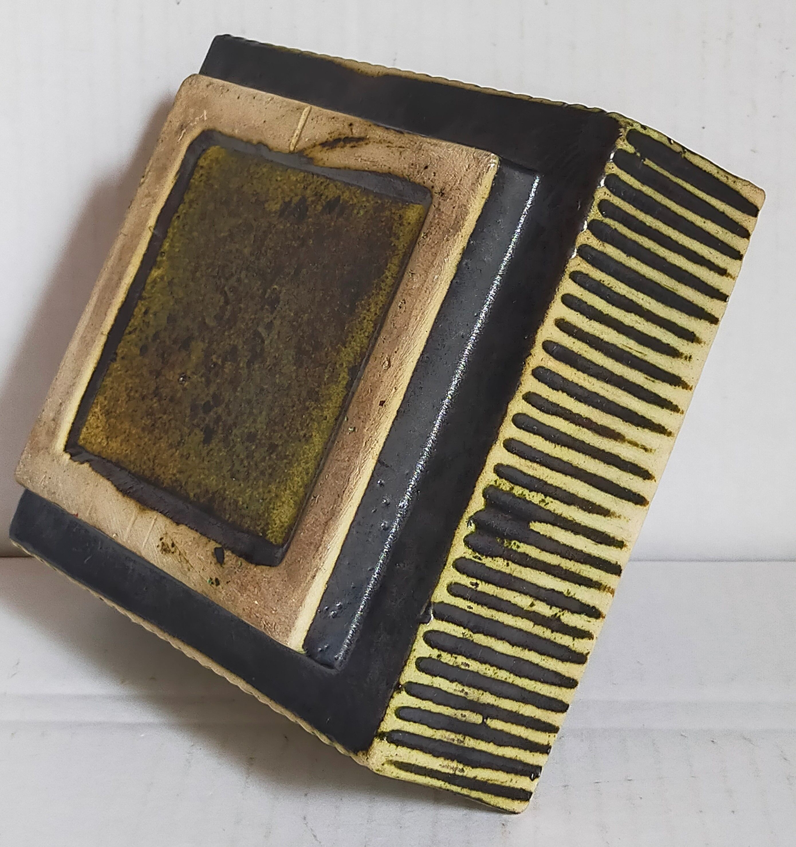 Vintage ceramic ikebana vase