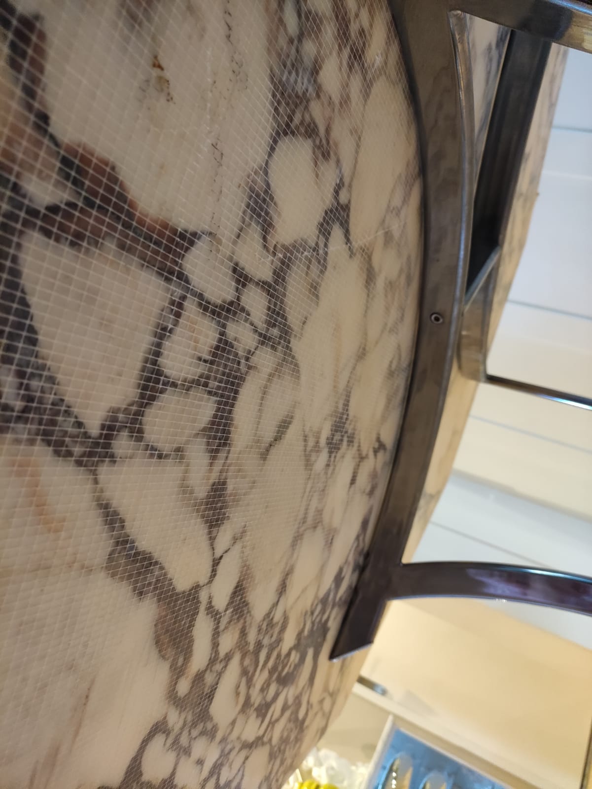 Marble dining table 70s