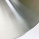 Brushed aluminum space age wall lamp, Flush Light, Germany 1960-70