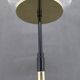 1970s Pair of Glass Brass Floor Lamps by Kamenicky Senov , Czechoslovakia