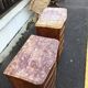 Pair of Louis XV style marquetry chiffonniers