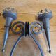 Pair of Wrought Iron Wall Lights