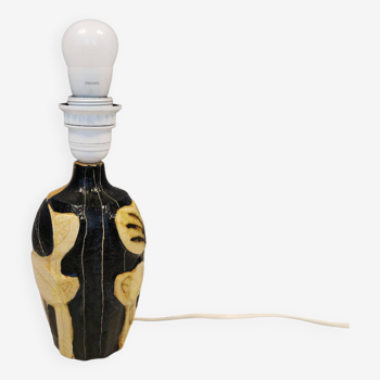Rare lampe de table tulipe Søholm en céramique de Noomi Backhausen années 1970.