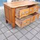 commode arbaléte d époque louis XV en noyer du 18e siécle