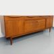 Vintage Scandinavian teak sideboard from the 60s, Johannes Andersen for Samcom
