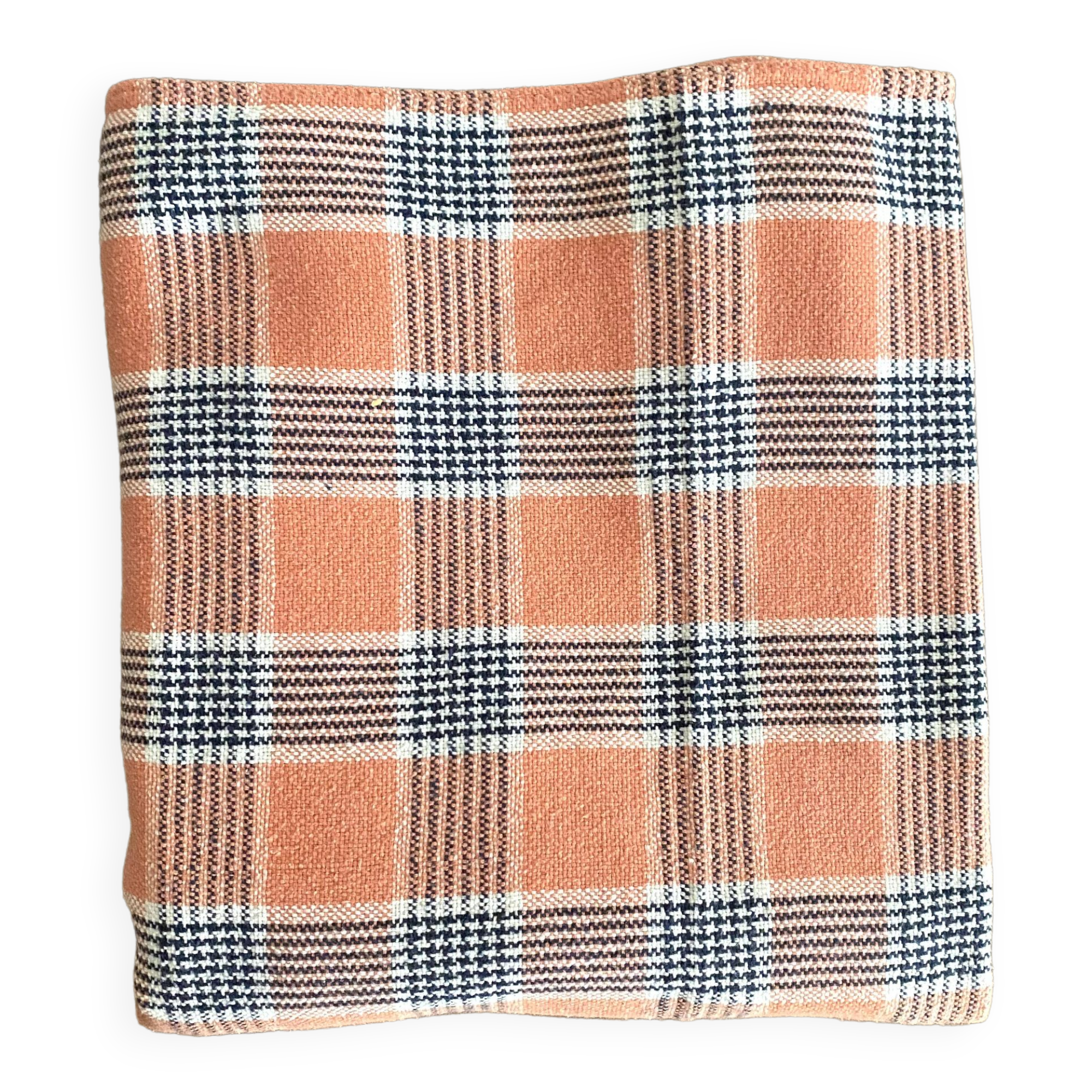 Vintage checkered tablecloth 130X200 cm