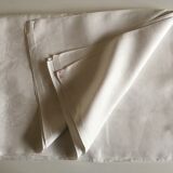 Silky linen damask slick early 20th length 3m