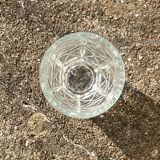 Vase tchèque en verre de bohème