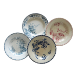 4 mismatched hollow iron earth plates