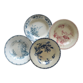 4 mismatched hollow iron earth plates
