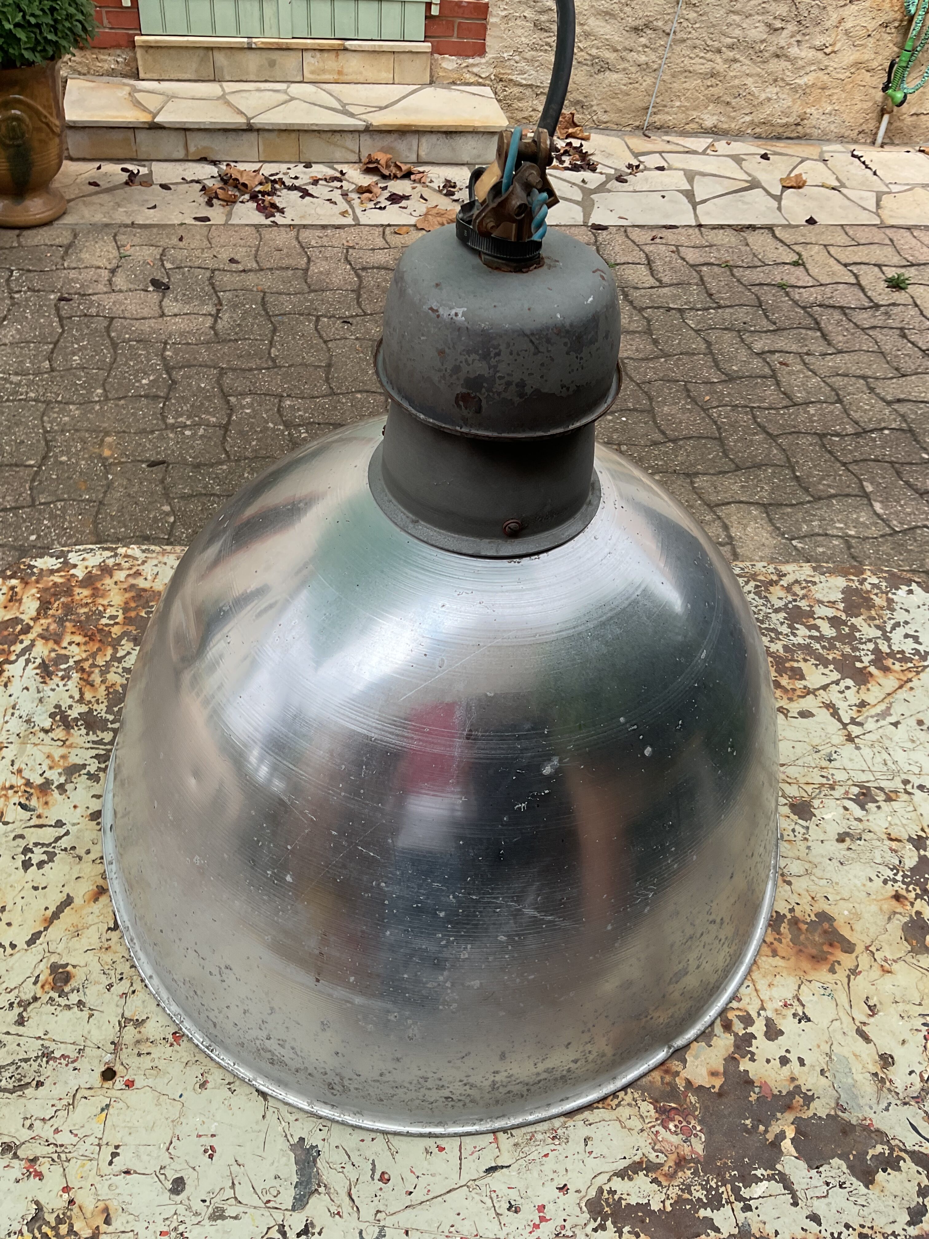 XL industrial pendant lamp