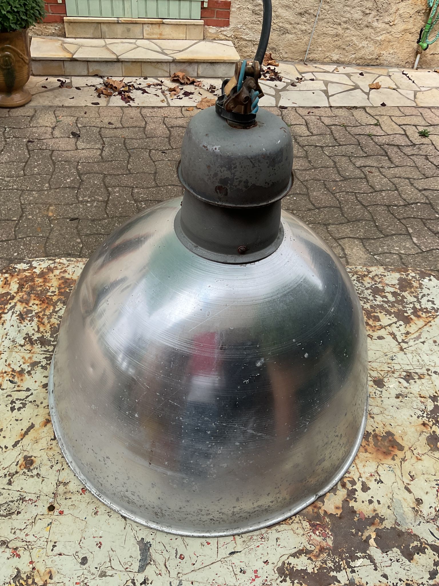 XL industrial pendant lamp