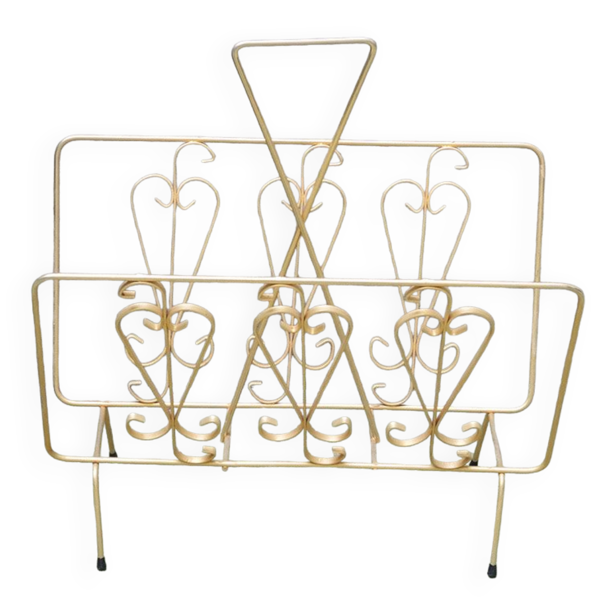 Brass magazine holder