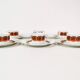 Space age coffee and tea set, Schirnding, Germany, 1970s.
